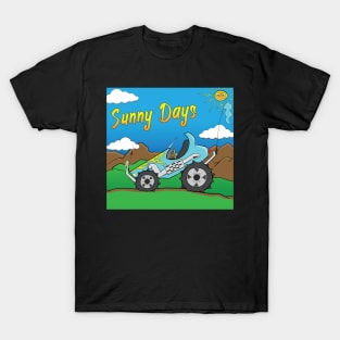 Sunny Days Light Blue Offroad 4x4 Rock Crawler Truck T-Shirt